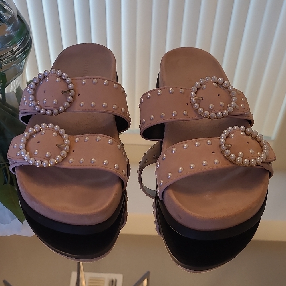 Rebecca Minkoff Pearl Slide Sandals